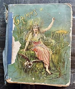 New ListingAntique Grimm's Fairy Tales Book McLoughlin Bros 1890