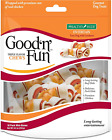 Good'N'Fun Triple Flavor Mini Rawhide Chews, 18-Count