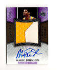 2005-06 Exquisite Limited Logos Magic Johnson Game Used Patch Autograph /50 Auto