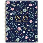 2024-2025 Monthly Planner with Monthly Tabs, Back Pockets, Twin-wire Biding