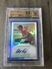Anthony Rizzo 2010 Bowman Draft Prospects Blue 27/199 BGS 9.5 Auto 10 Yankees