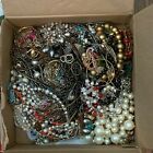 Jewelry Vintage Lot Untested Modern Crafting Wearable Brooches Necklaces