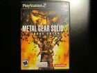 Metal Gear Solid 3 Snake Eater SONY PlayStation 2 PS2 COMPLETE NEW PRISTINE MINT