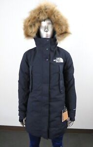 Womens The North Face New Outer Boroughs 550-Down Warm Parka Jacket - Navy $450