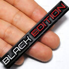 Black Edition Logo Car Emblem Badge Car Rear Tailgate Sticker Decal Accessories (For: More than one vehicle)