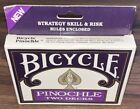 Vintage Bicycle Pinochle Cards Two Decks Plastic Coated NOS (1990) Free Shipping