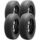 (QTY 4) 255/55R20 Falken Wildpeak A/T Trail 110V XL Black Wall Tires