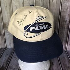 Guy Eaker Sr Signed Vintage Walmart FLW Tour Ranger Boats Cap Hat USA Fishing