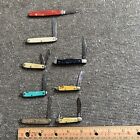 New ListingVintage Lot Of 8 Pen Pocket Knifes. Various Misc . Fair Condition