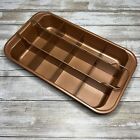 Copper Chef 3 Pc Set Perfect Bake Pan w/ Divider and Lifter Insert ~ Nonstick