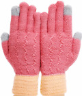 Men Women Winter Premium Touchscreen Gloves Ski Red Warm Windproof Knit Thermal