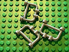3 x LEGO OldGray fence 4083 barrier / set 9364 10128 6379 6950 7838 7180 6970..