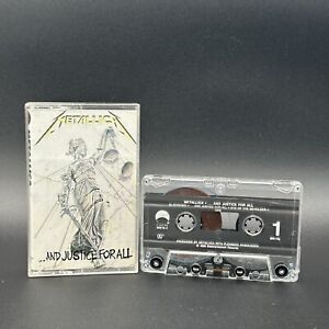 New Listing...And Justice for All by Metallica (Cassette) 1988 Elektra 60812-4 - Tested