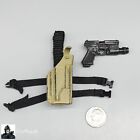 1:6 Very Hot Toys G17 Pistol w/ Tan Holster for 12