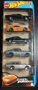 2023 Hot Wheels Fast & Furious 5 Pack - Supra, Charger, Mustang, Chevelle, DB5