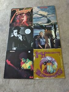 New ListingClassic Rock Lp Lot Rare Jimi Hendrix Scorpions Zz Top Deepy Purple Band Gypsys