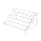 New Listing3 Tier Acrylic Riser Display Shelf Clear Display Stand For Cupcakes Or Perfumes
