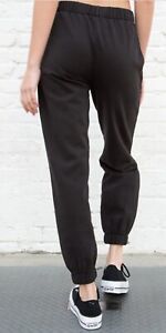 Vintage Brandy Melville Rosa Sweatpants JOGGERS BLACK  WOMEN'S  OS One Size NWT