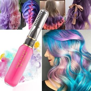 13 Colors Hair Chalk Temporary Hair Color Comb Hair Dye Can be used as Mascara