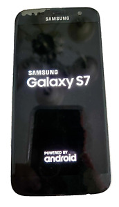 SAMSUNG GALAXY S7 32GB VERIZON BLACK SM-G930V UNLOCKED W/ CORD - WORKING