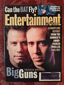 ENTERTAINMENT WEEKLY Magazine June 20 1997 John Travolta Nicolas Cage FACE OFF