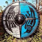 Medieval Viking Shield Ragnar Viking Battle Wooden Shield Best Christmas Gift