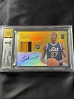 BGS 9 Rudy Gobert 2013-14 Select Gold Prizm Prime RPA #01/10 Rookie Auto #16 RC