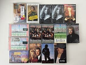 New ListingLot of 15 Country Music Cassette Tapes Toby Keith, Dwight Yoakum LeAnn Rimes NEW