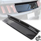CARBON FIBER LOOK TRUNK PANEL DECKLID REAR TRIM COVER FOR 2015-2023 MUSTANG GT (For: 2016 Mustang GT)