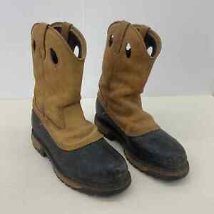 Georgia Boot Men's Size 12W Brown Leather Western Boots