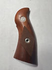Ruger Speed Six, Security Six, Service Six OEM wood grips square butt LEFT SIDE