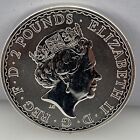 2020 - Elizabeth II Britannia 2 Pounds - 1 oz  Fine Silver Round ~#3881