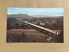 Postcard Front Royal Virginia Riverton Bridge Skyline Dr Aerial View Vintage PC