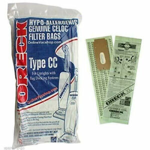 New ListingPack of 8 Oreck XL Type CC Vacuum Cleaner Bags CCPK8DW factory sealed