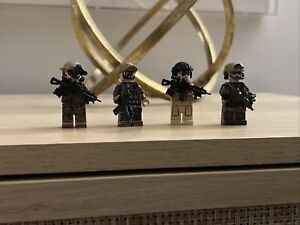 Lego Brickmania And Military Mini Figures Lot, Rare Mini figures Included