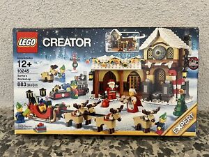 LEGO 10245 Creator Expert Santa's Workshop 🎅🎄 Retired Complete Set Open 📦