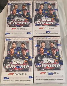 ONE(1) 2021 FORMULA 1 F1 TOPPS CHROME LITE FACTORY SEALED HOBBY BOX! 4 AVAILABLE