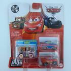 Disney Pixar Cars Mini Racers 3 Pack - Soapy Mater, Ramon, Lightning McQueen
