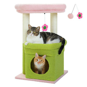 PAWZ Road Cat Tree Tower with Scratching Post Scratcher Condo Furniture Bed Toys