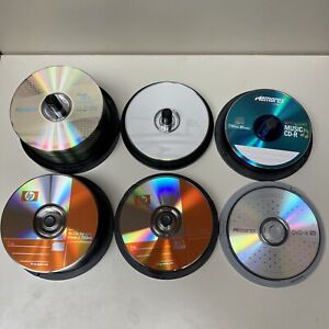 110+ New Assorted  CD-R + DVD R Pack recordable 52x 700 MB 80 min