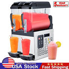 24L/6.4Gal Commercial Slushie Machine Margarita Slush Maker Frozen Drink Machine