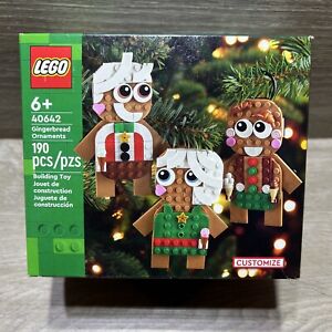 LEGO CREATOR: Gingerbread Ornaments (40642) Customizable Holiday Decorations