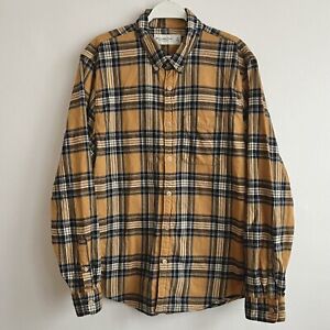 Abercrombie & Fitch Soft A&F Flannel Shirt Sz. XL - Yellow / Blue | Plaid