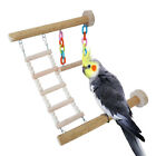 Bird Parrot Ladder | Wooden Swing Bird Toys with Standing Stick
