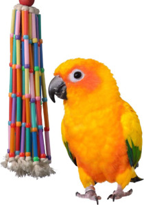 Super Bird Creations SB708 Wind Chimes Bird Toy, Medium Bird Toy Parrot Toy