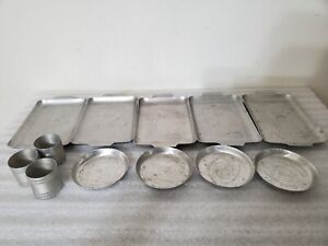 Aluminum Home Items, Trays, Cup & Napkin Holders - Vintage