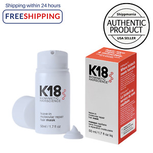 K18 Biomimetic Hairscience Leave-In Molecular Repair Hair Mask 1.7oz / 50ml
