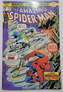 Amazing Spider-Man 143 VF/NM 1st App Cyclone 1975 Ross Andru, Bronze High Grade