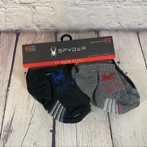 Spyder 9 Pack of Baby Socks Size: 2T-4T NWT