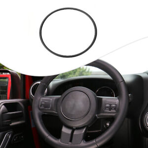 Inner Steering Wheel Central Trim Ring For Jeep Wrangler JK /Patriot 11-17 Black (For: Jeep Wrangler JK)